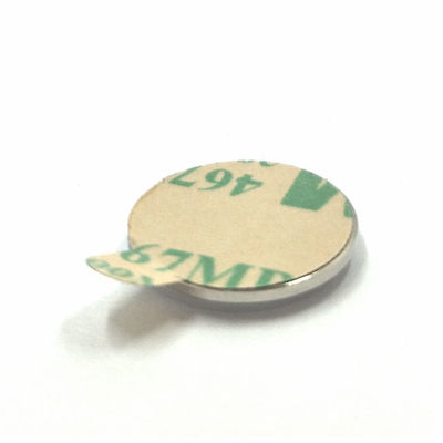 Neodymium Disc Magnets NdFeB Permanent with 3M Adhesive for Crafts Office and Industrial Use