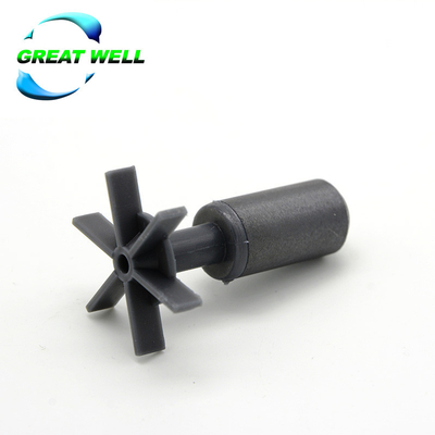 16x25 POM Hard Ceramic Isotropic Ferrite Permanent Magnets Plastic Injection