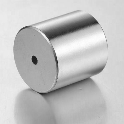 Small Hole Ndfeb Permanent Magnets , N42 N52 Cylinder Magnet