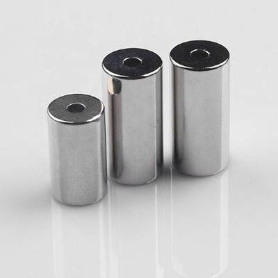 N40 Cylindrical Coated Neodymium Permanent Magnets For Science